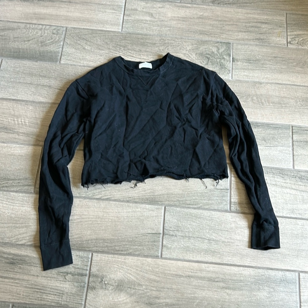 John Elliott Black Pullover Sweater